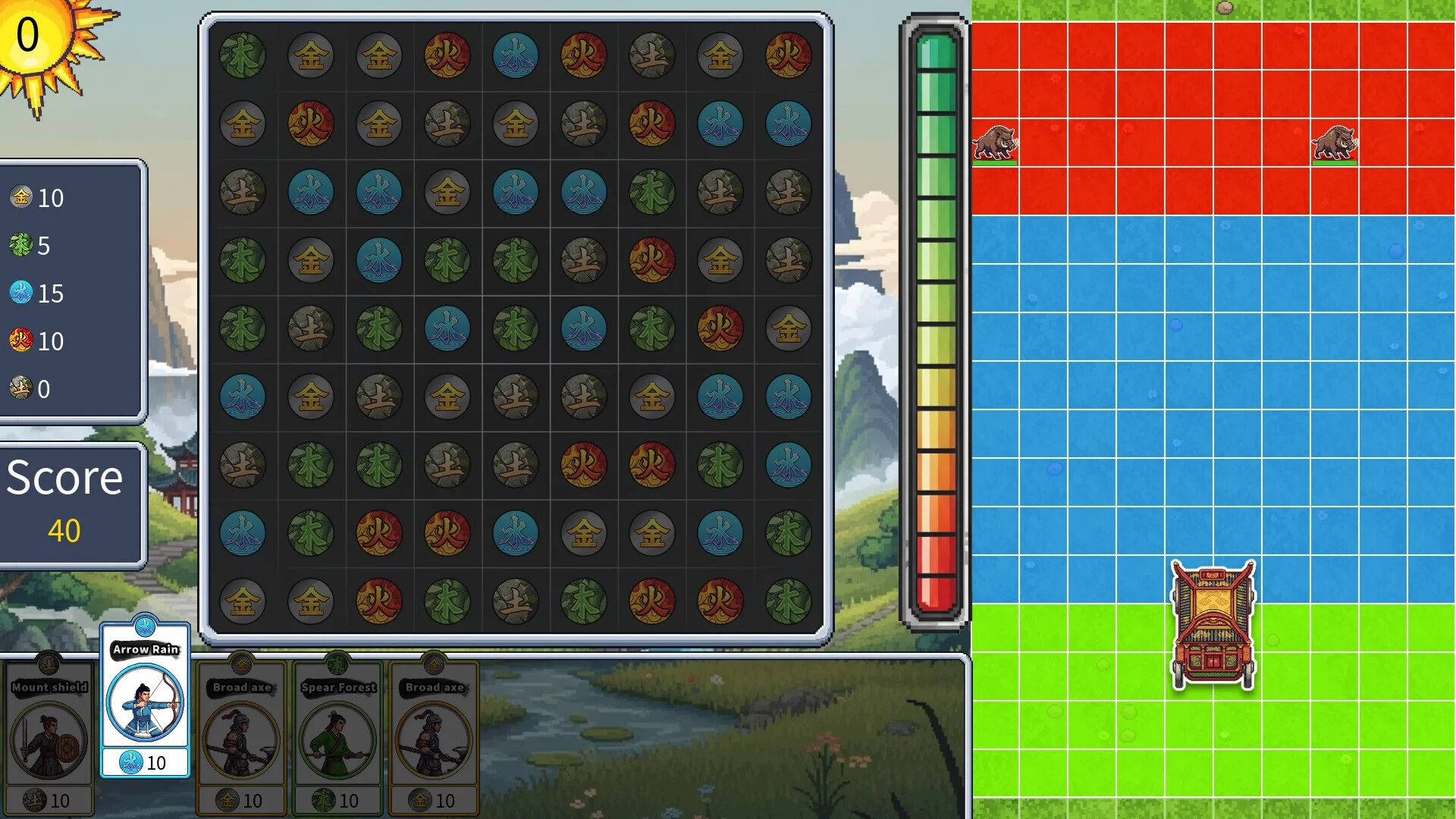 Изображение игры: Wuxing Summoner