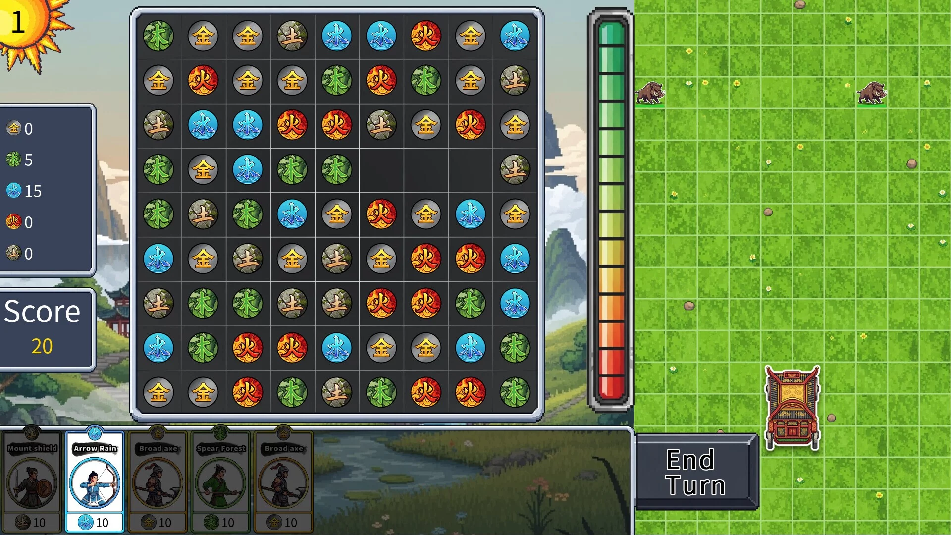 Изображение игры: Wuxing Summoner