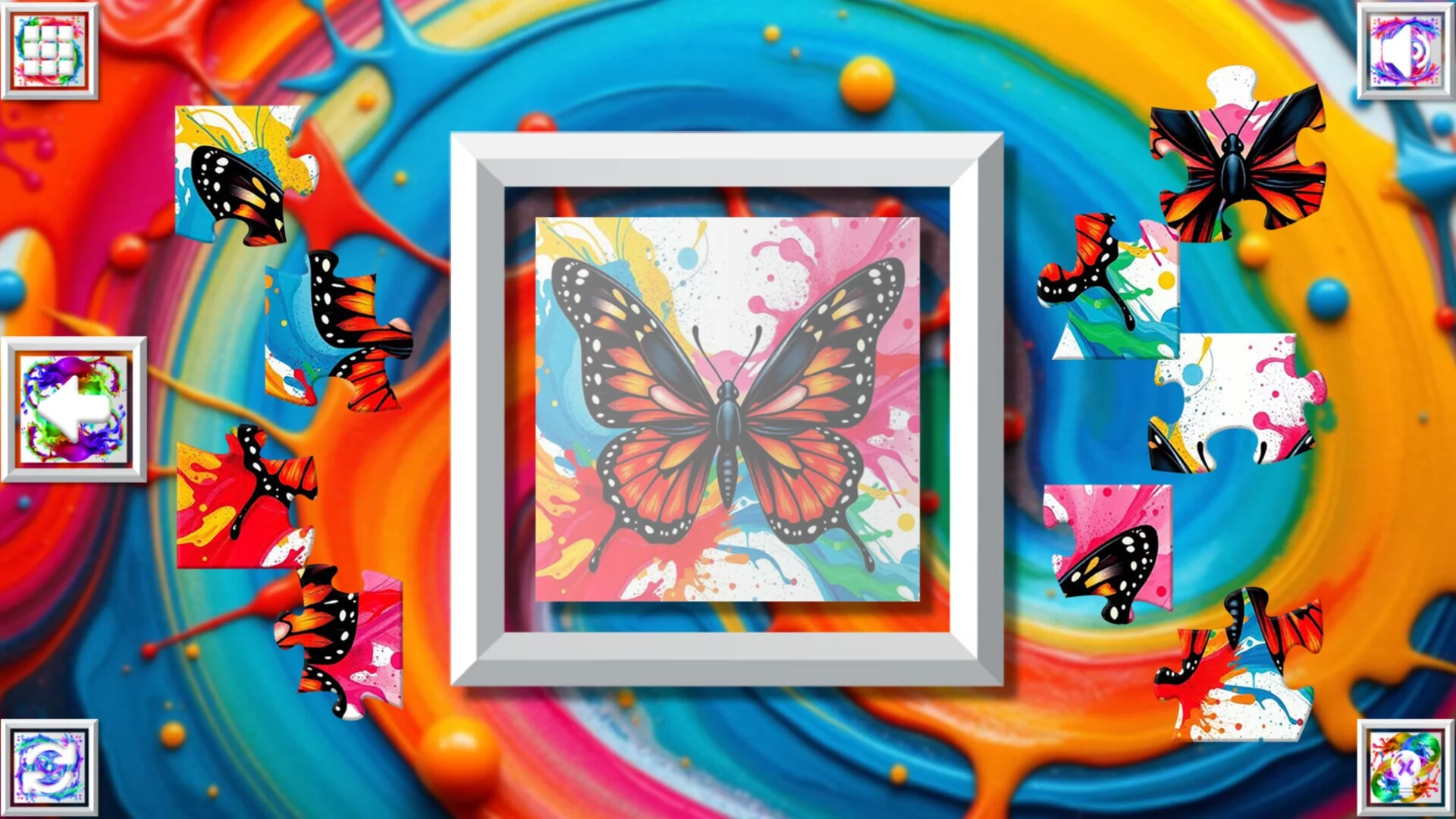 Изображение игры: Color Splash: Butterflies