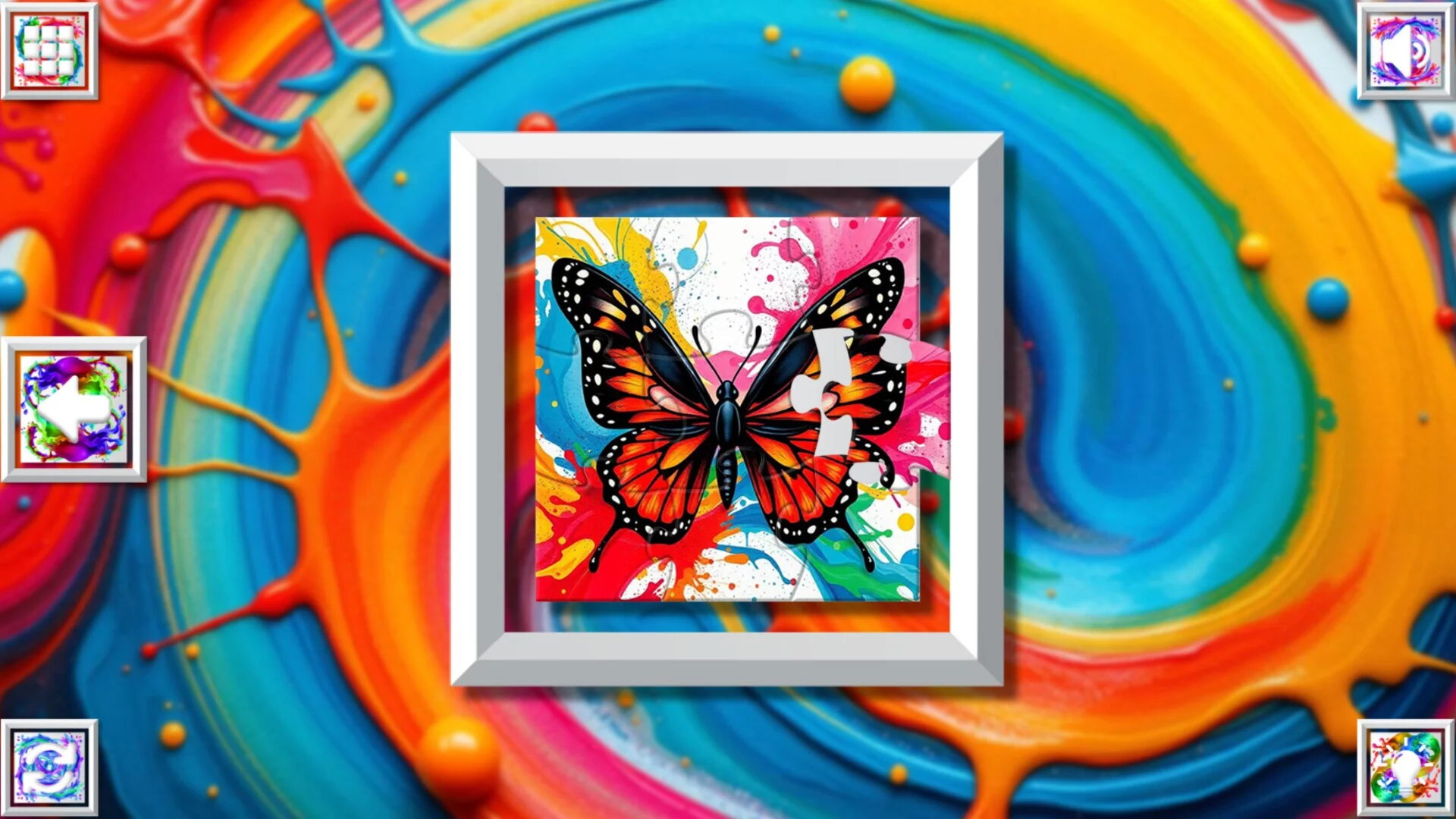 Изображение игры: Color Splash: Butterflies