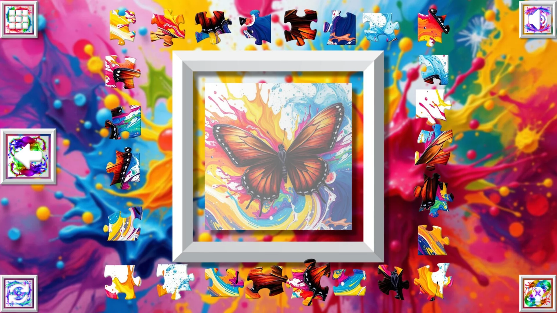 Изображение игры: Color Splash: Butterflies