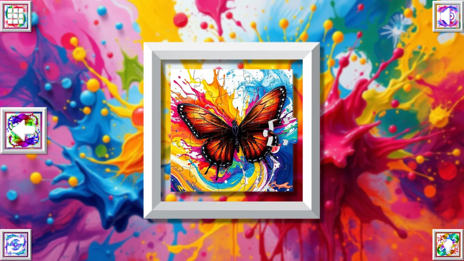 Изображение игры: Color Splash: Butterflies
