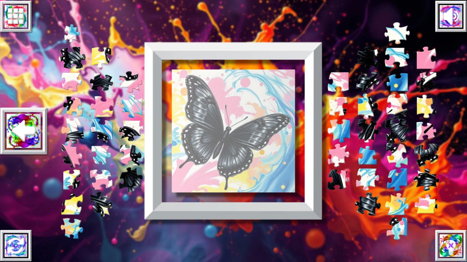Изображение игры: Color Splash: Butterflies