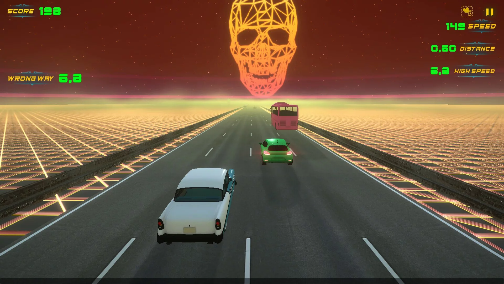 Изображение игры: Neon Rush Highway