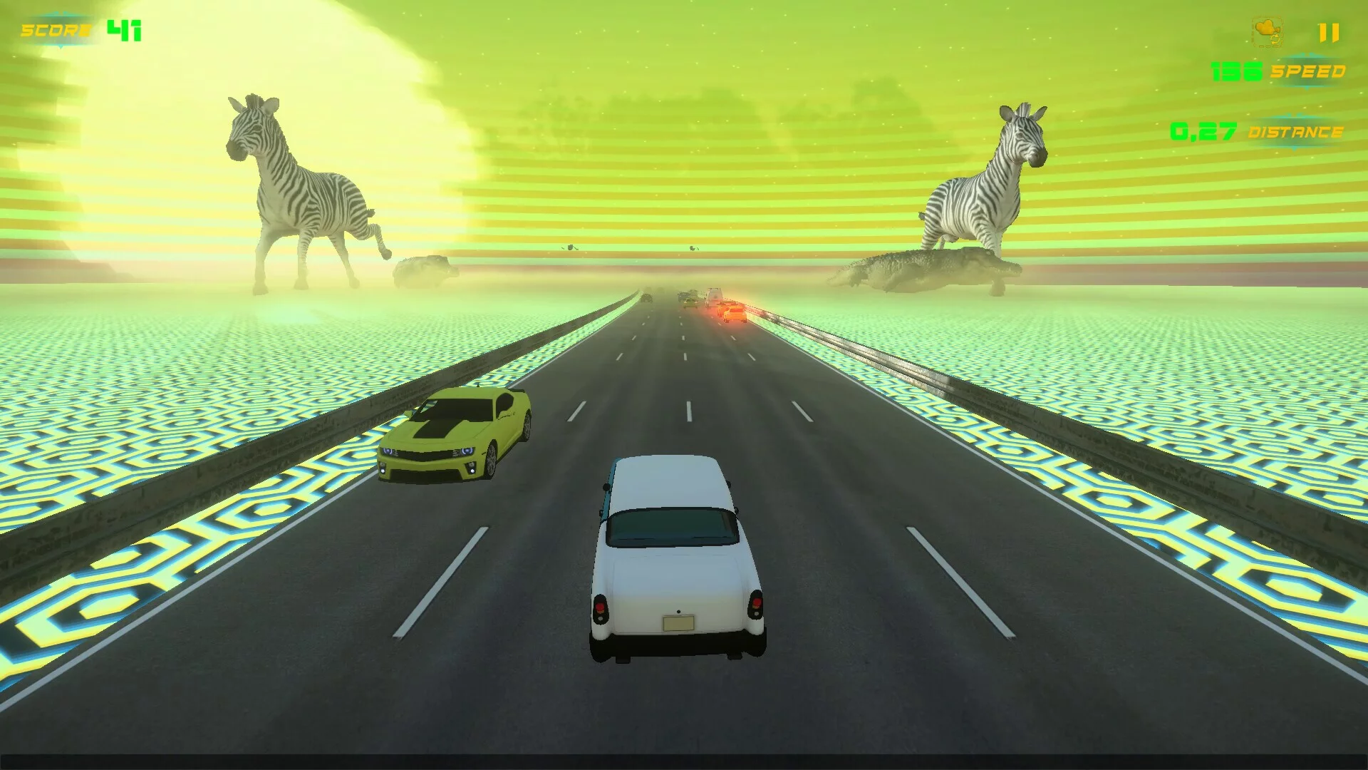 Изображение игры: Neon Rush Highway