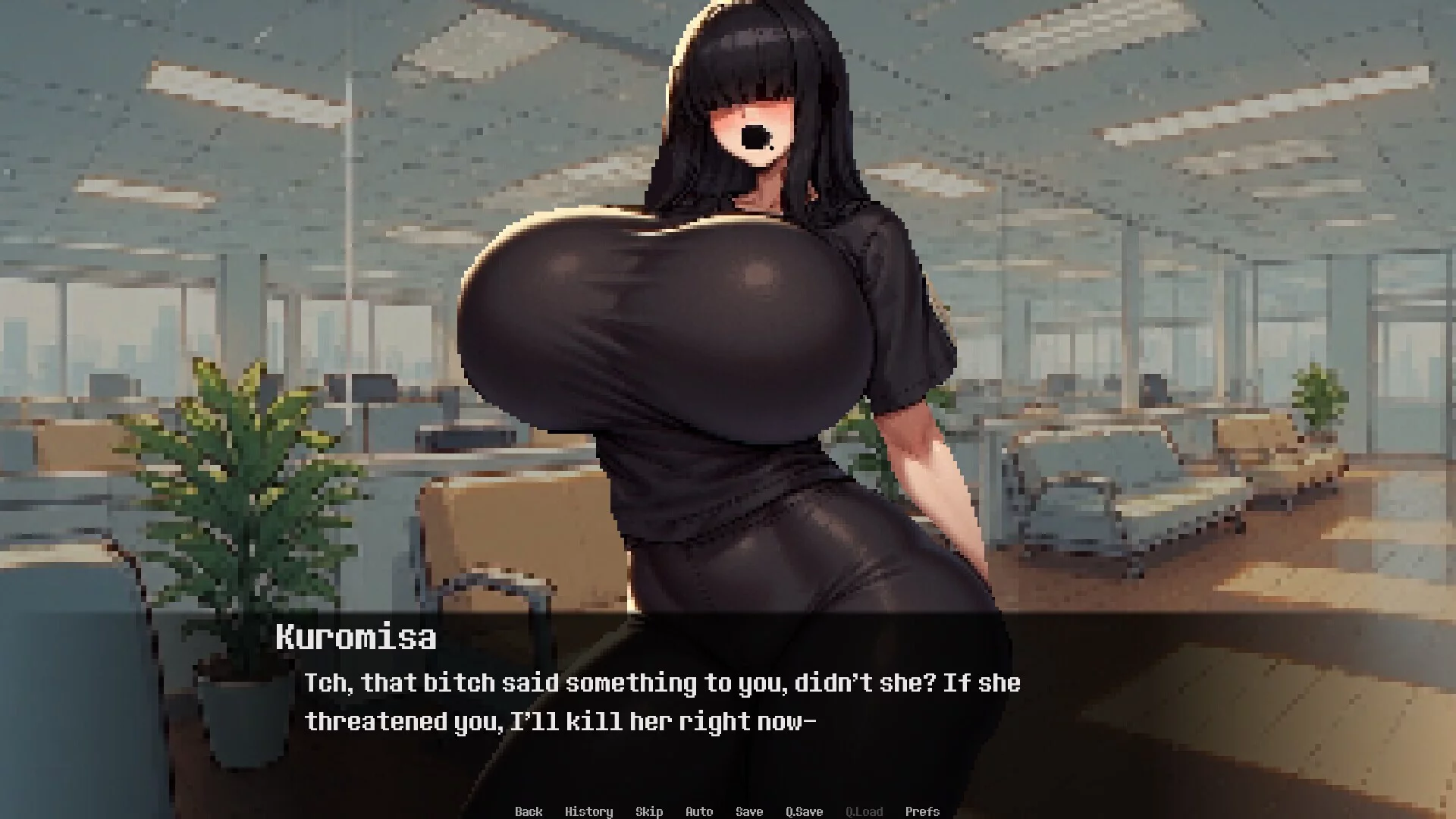 Изображение игры: Yandere Goth BDSM 14