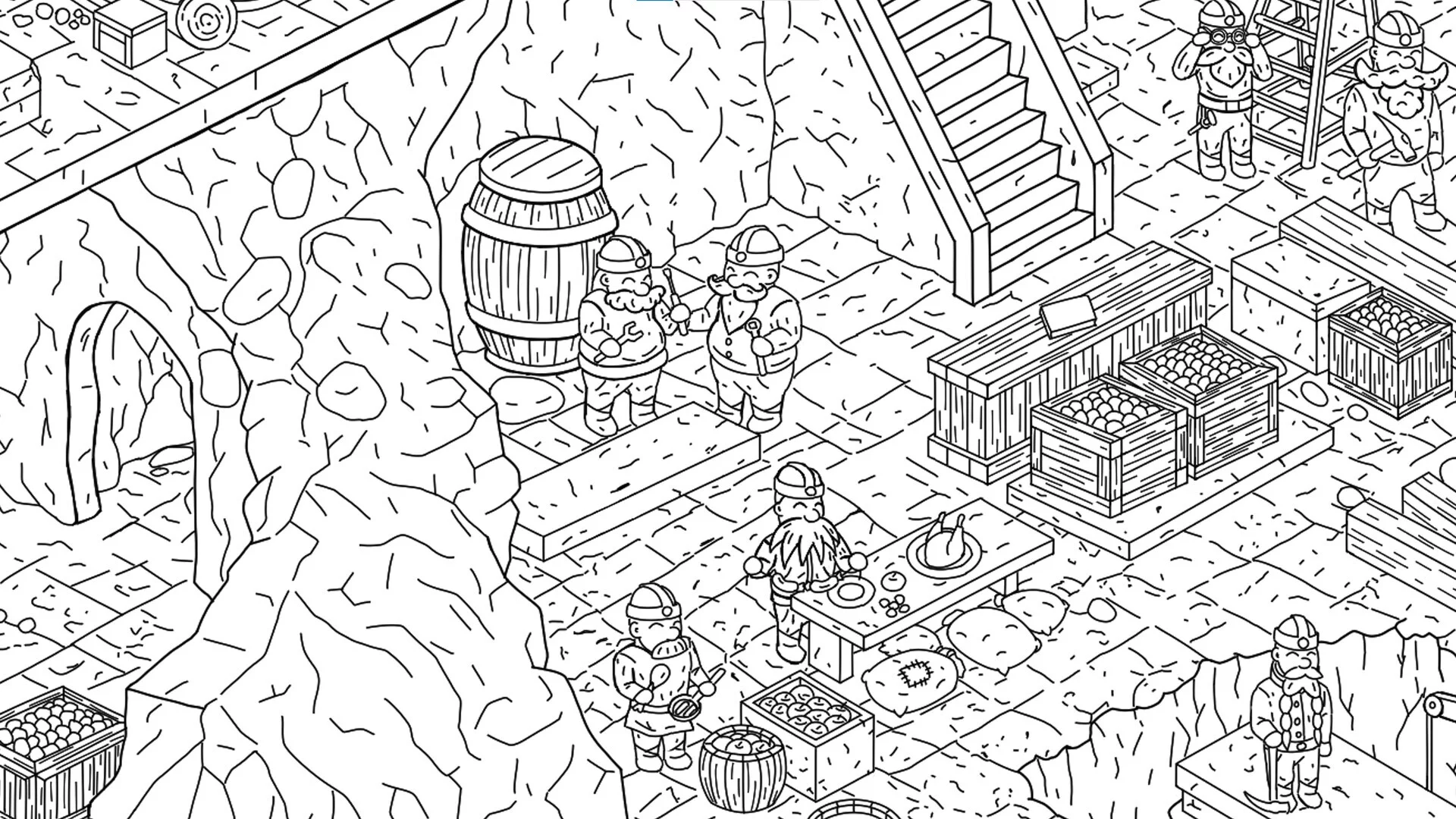 Изображение игры: Find Meow in Dwarf Mines