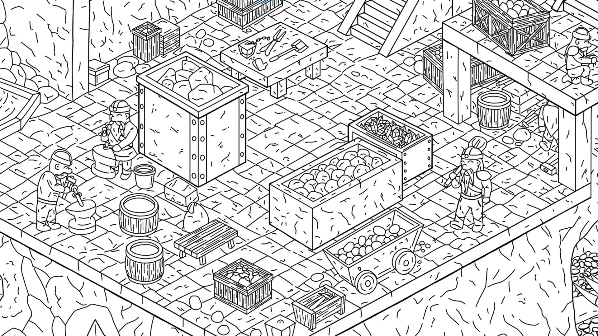 Изображение игры: Find Meow in Dwarf Mines