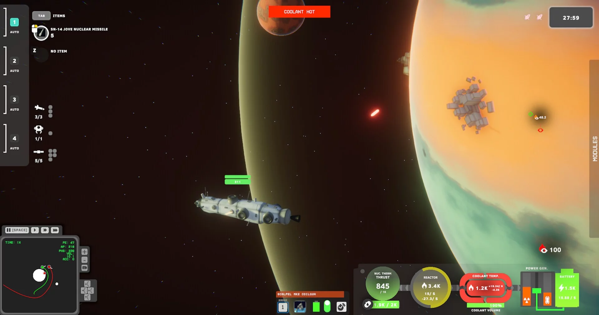 Изображение игры: Periapsis: Eclipse