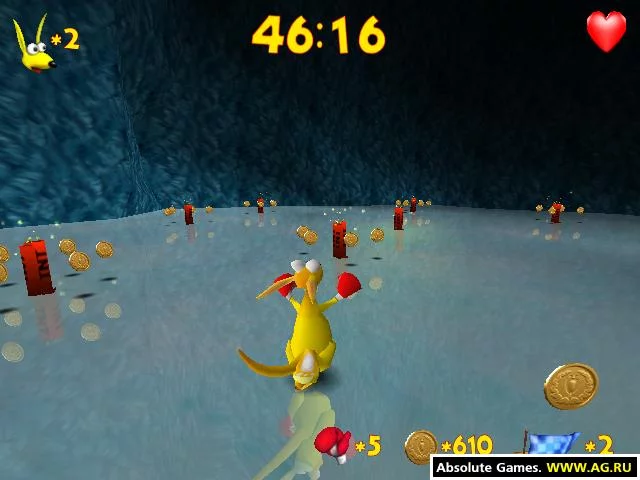 Изображение игры: KAO the Kangaroo (2000)