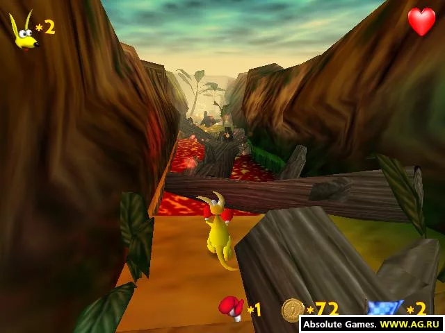 Изображение игры: KAO the Kangaroo (2000)