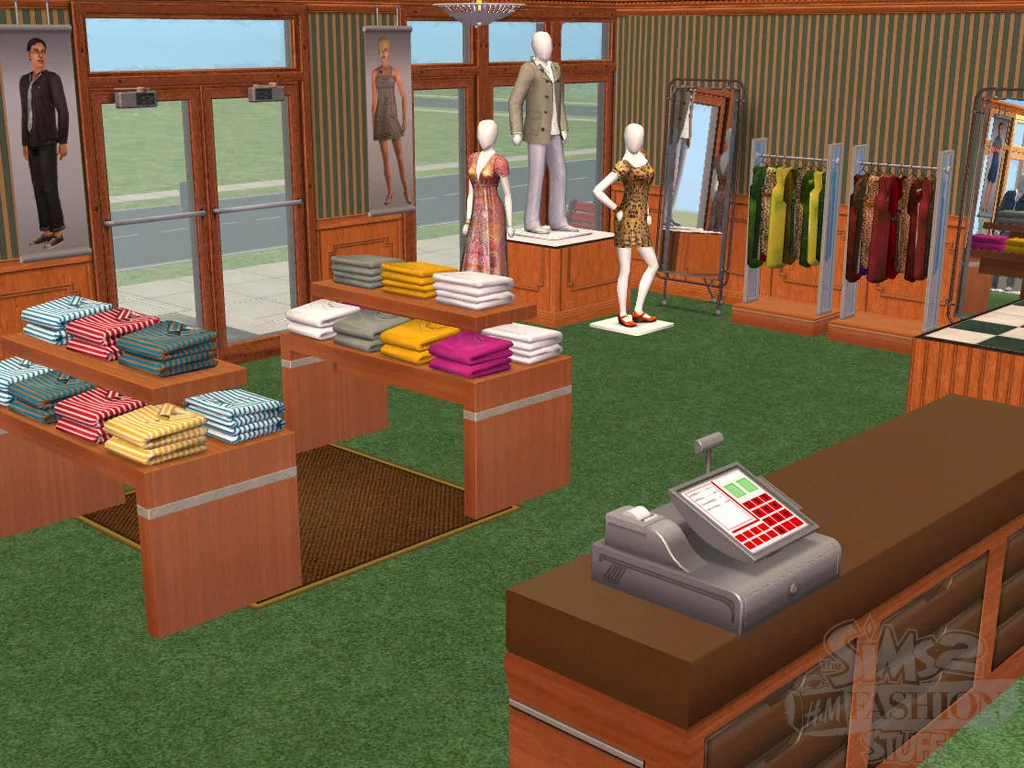 Изображение игры: The Sims 2 H&M Fashion Stuff