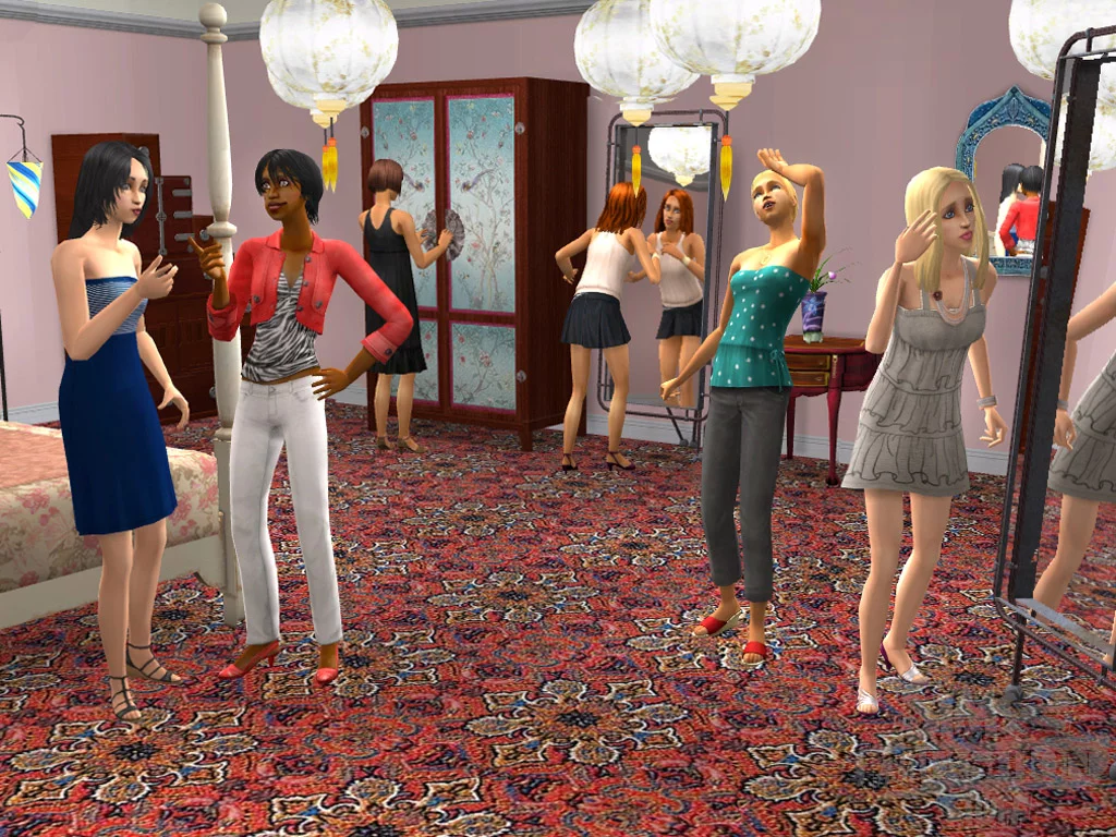 Изображение игры: The Sims 2 H&M Fashion Stuff