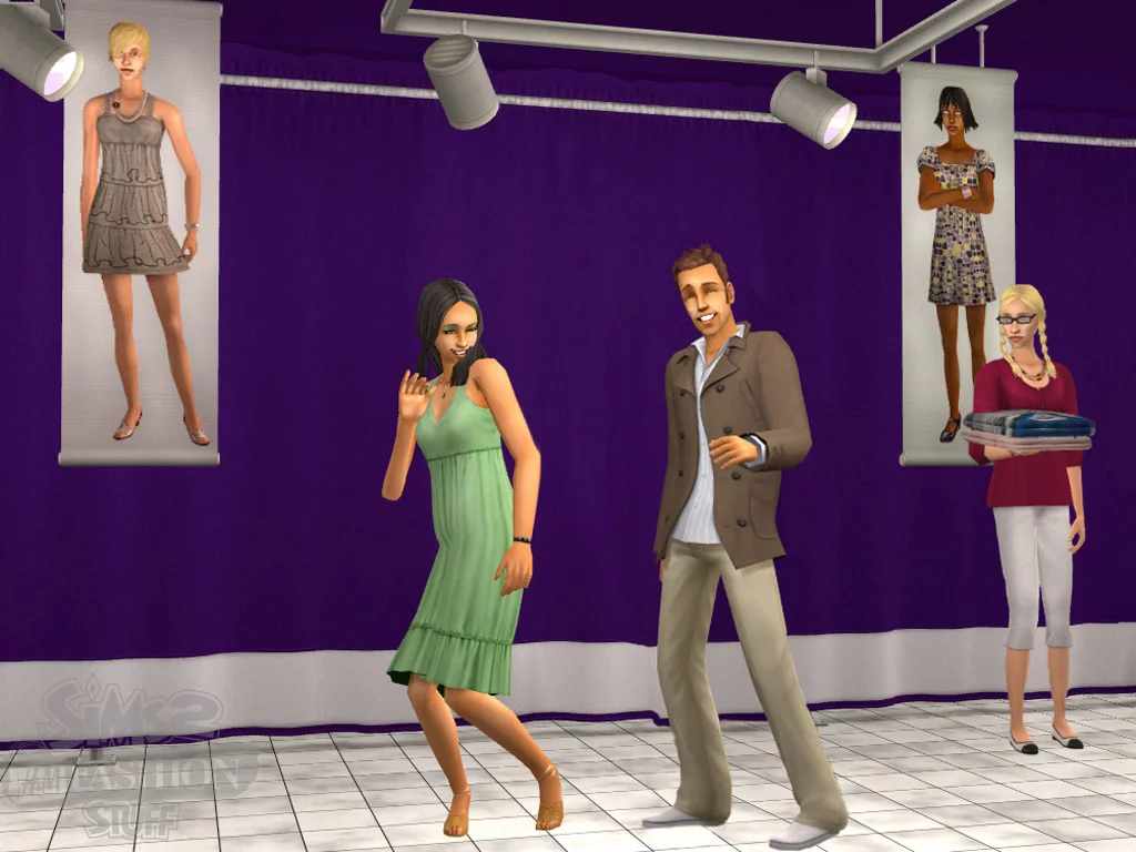 Изображение игры: The Sims 2 H&M Fashion Stuff