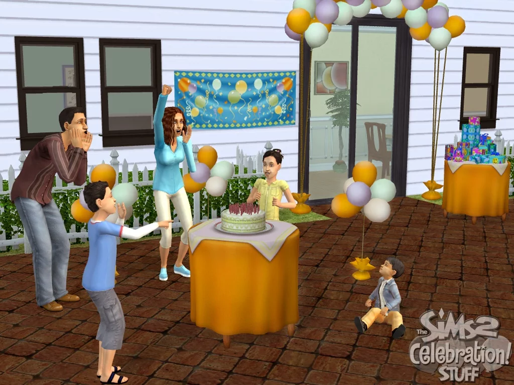 Изображение игры: The Sims 2: Celebration! Stuff