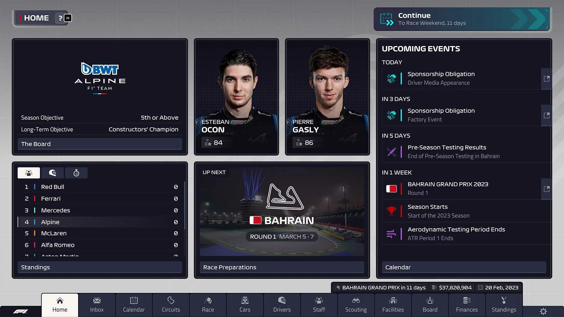 Изображение игры: F1 Manager 2023