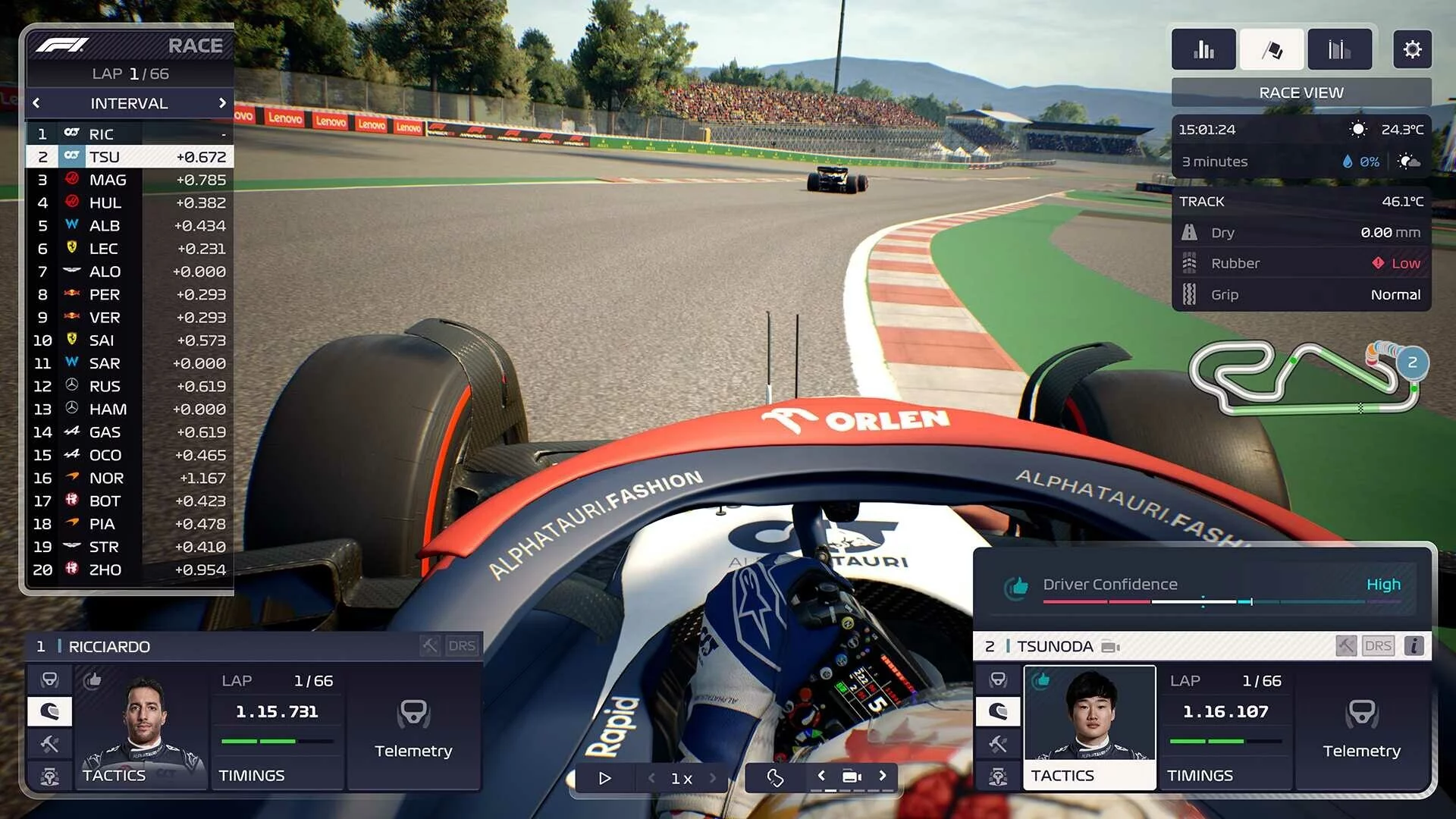 Изображение игры: F1 Manager 2023