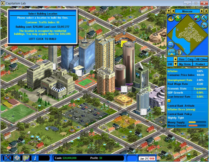 Изображение игры: Capitalism Lab