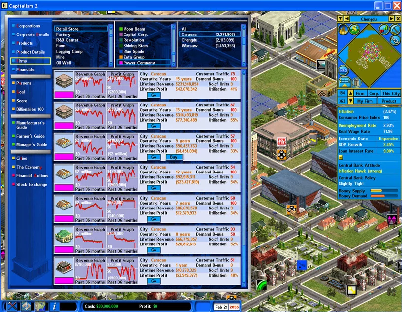 Изображение игры: Capitalism Lab