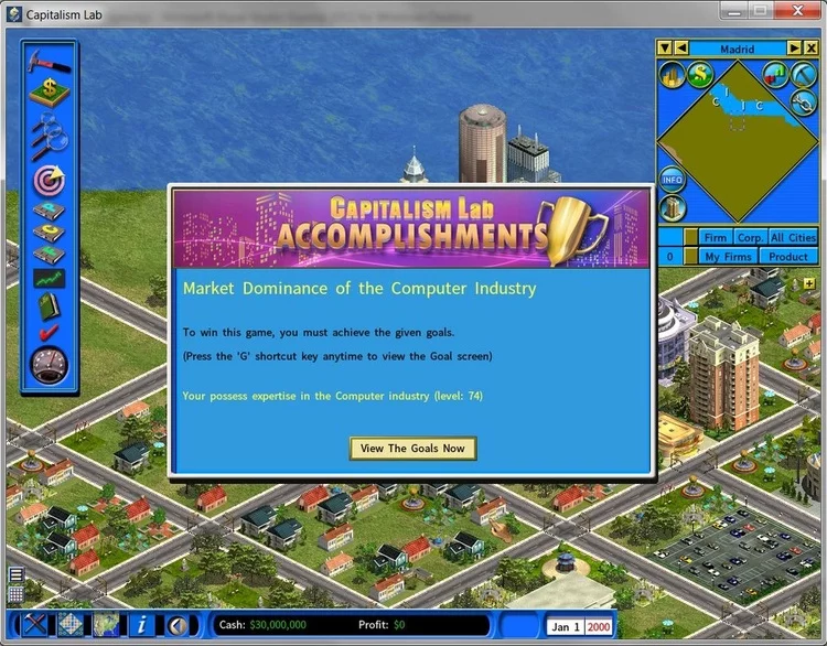Изображение игры: Capitalism Lab