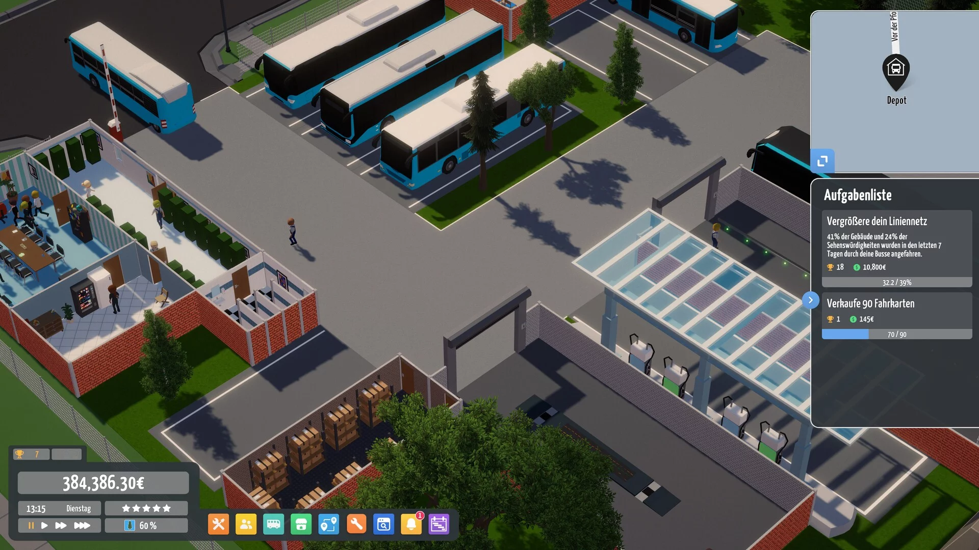 Изображение игры: City Bus Manager