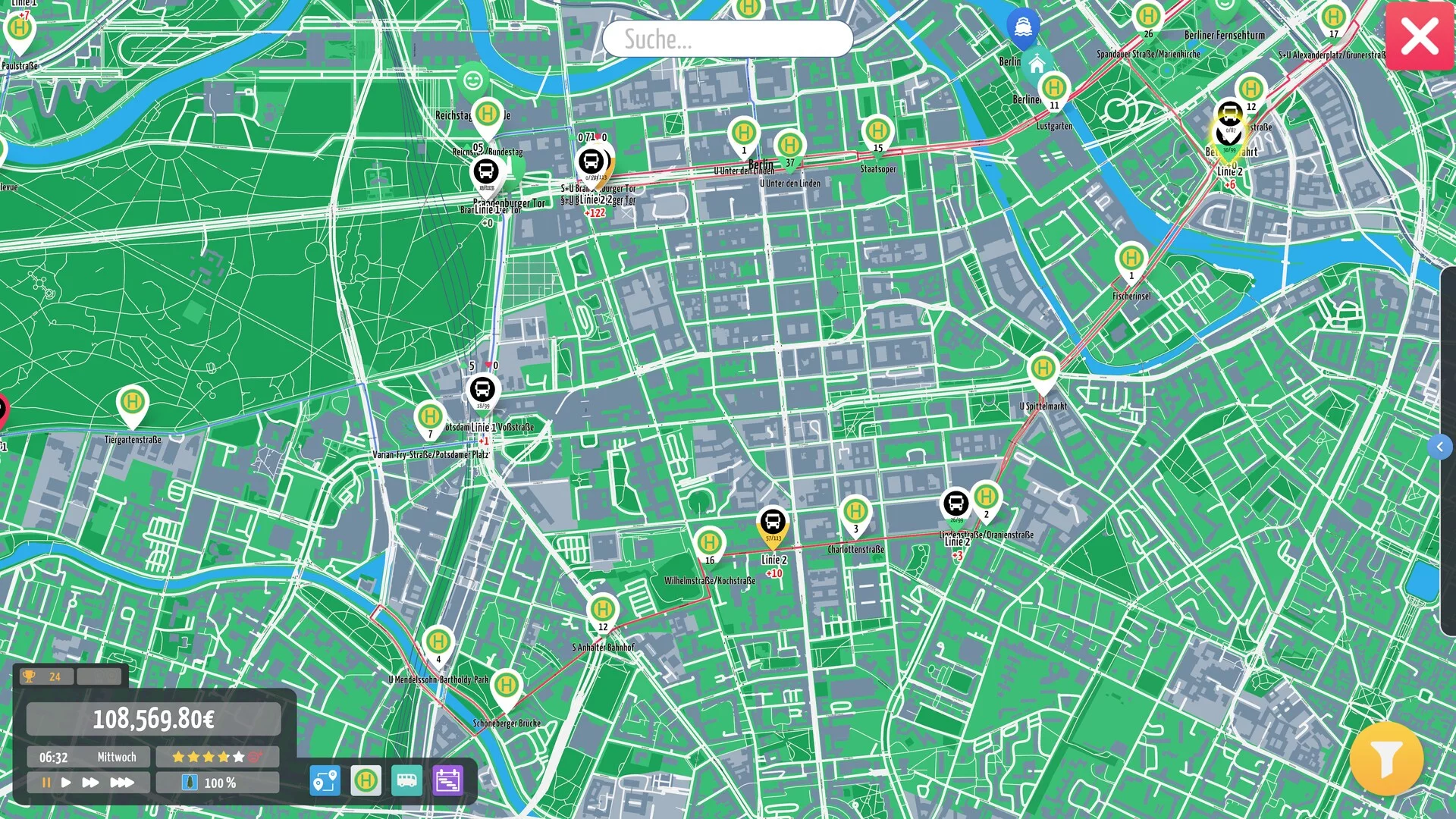 Изображение игры: City Bus Manager