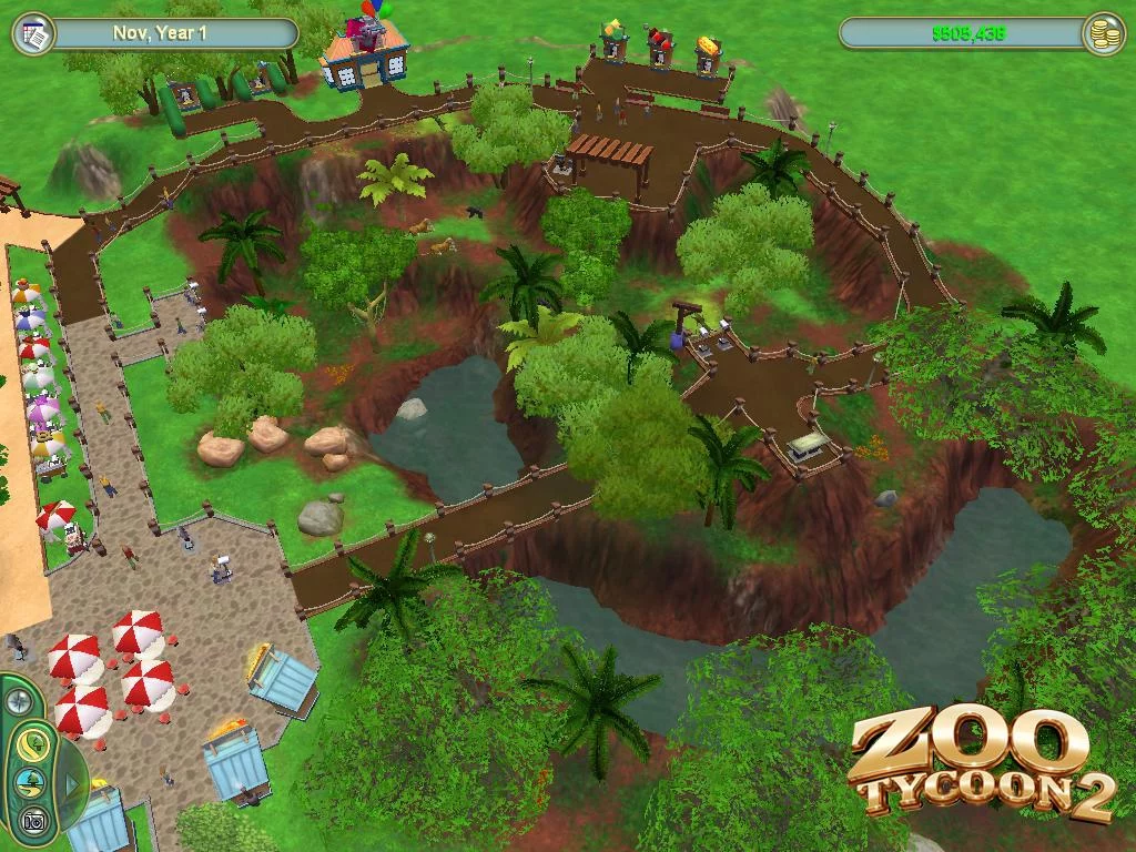 Изображение игры: Zoo Tycoon 2