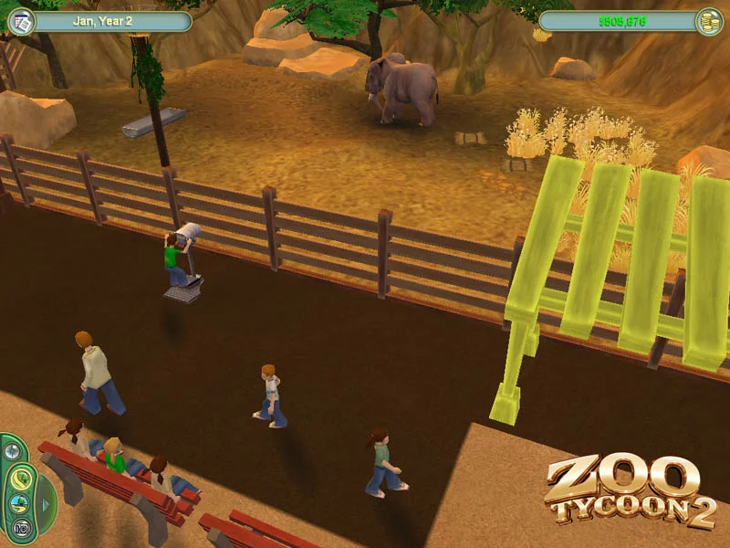 Изображение игры: Zoo Tycoon 2