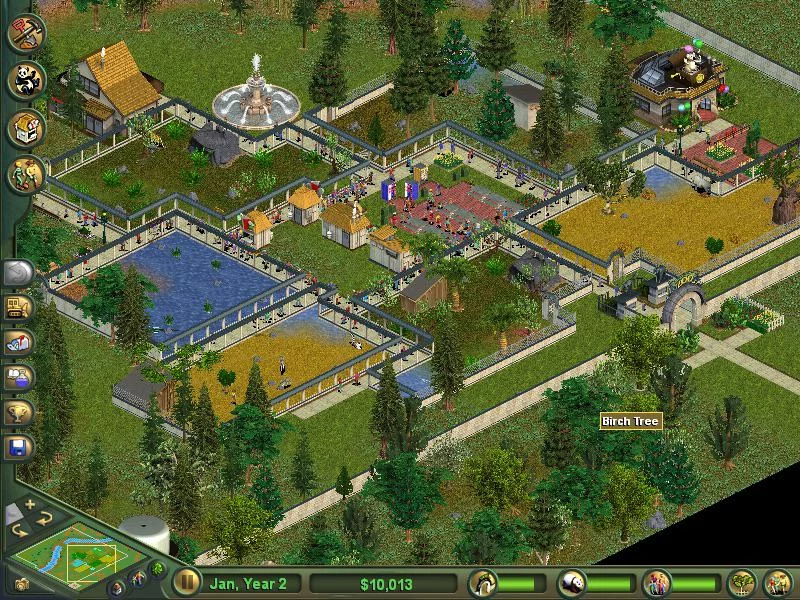 Изображение игры: Zoo Tycoon (2001)