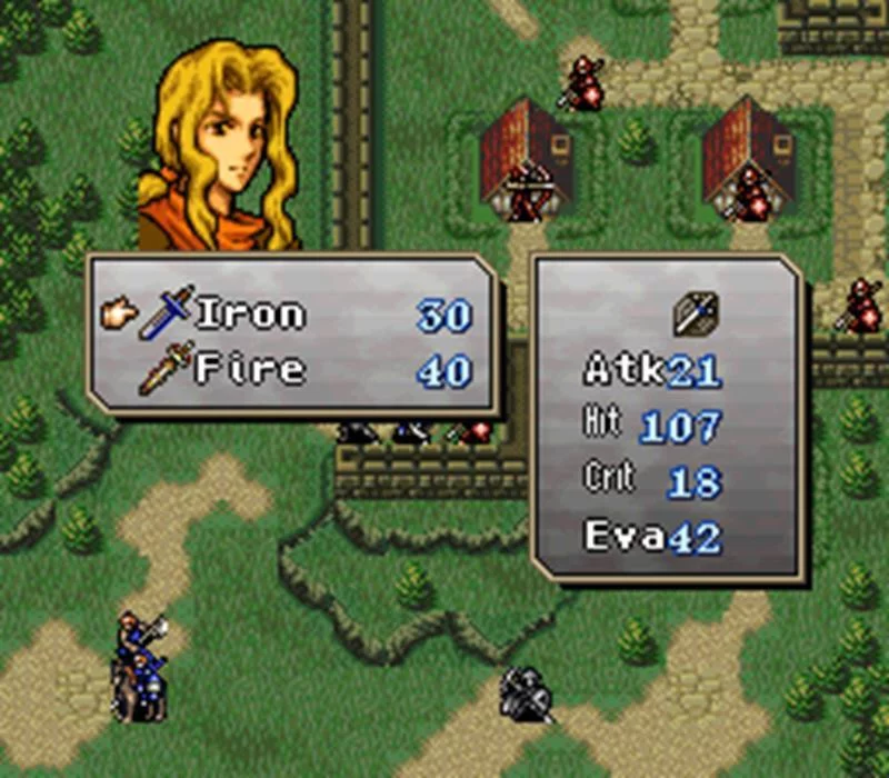 Изображение игры: Fire Emblem: Thracia 776