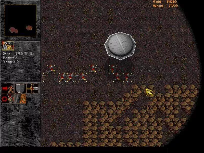Изображение игры: Warcraft 2000: Nuclear Epidemic