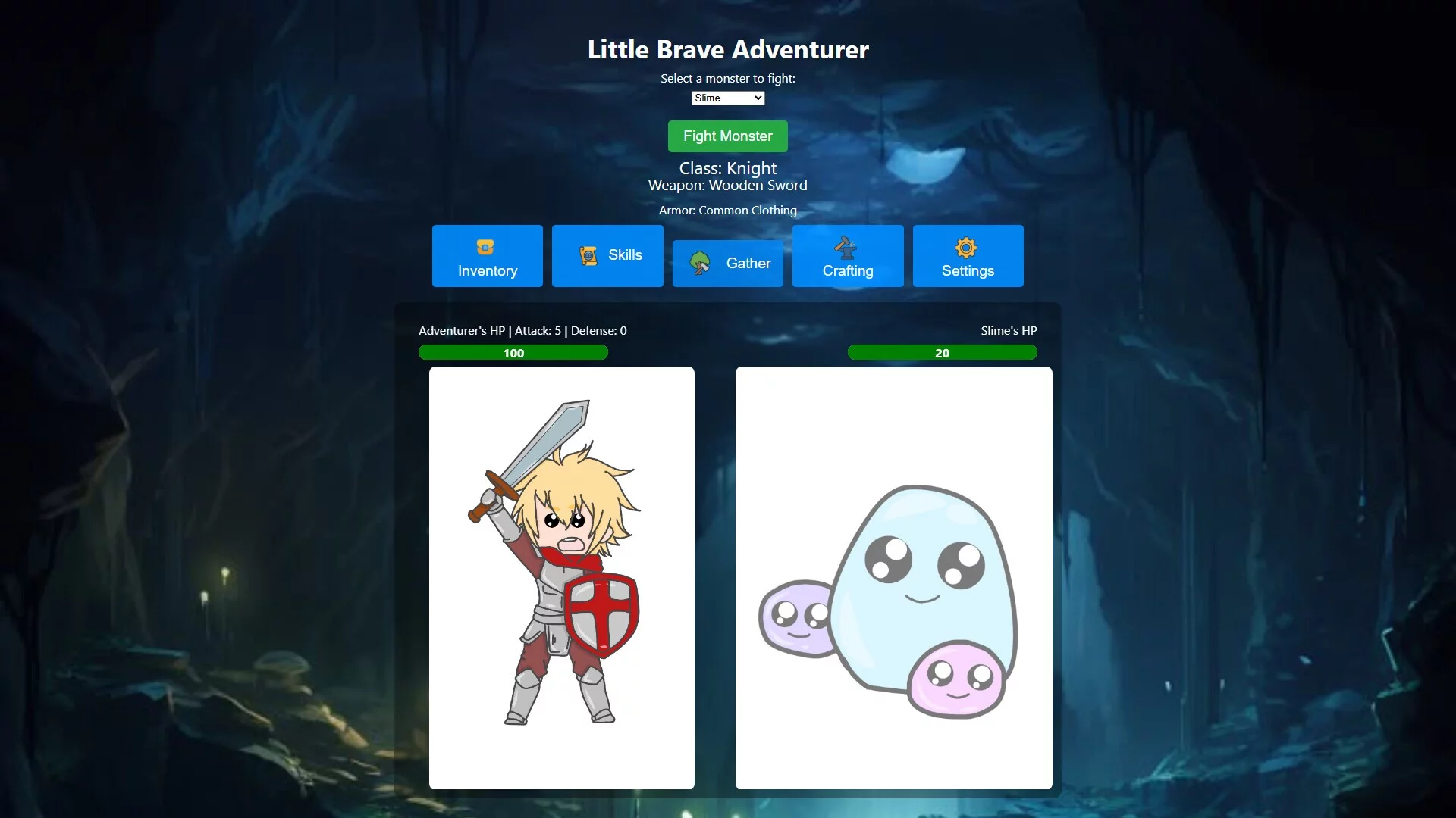 Изображение игры: Little Brave Adventurer