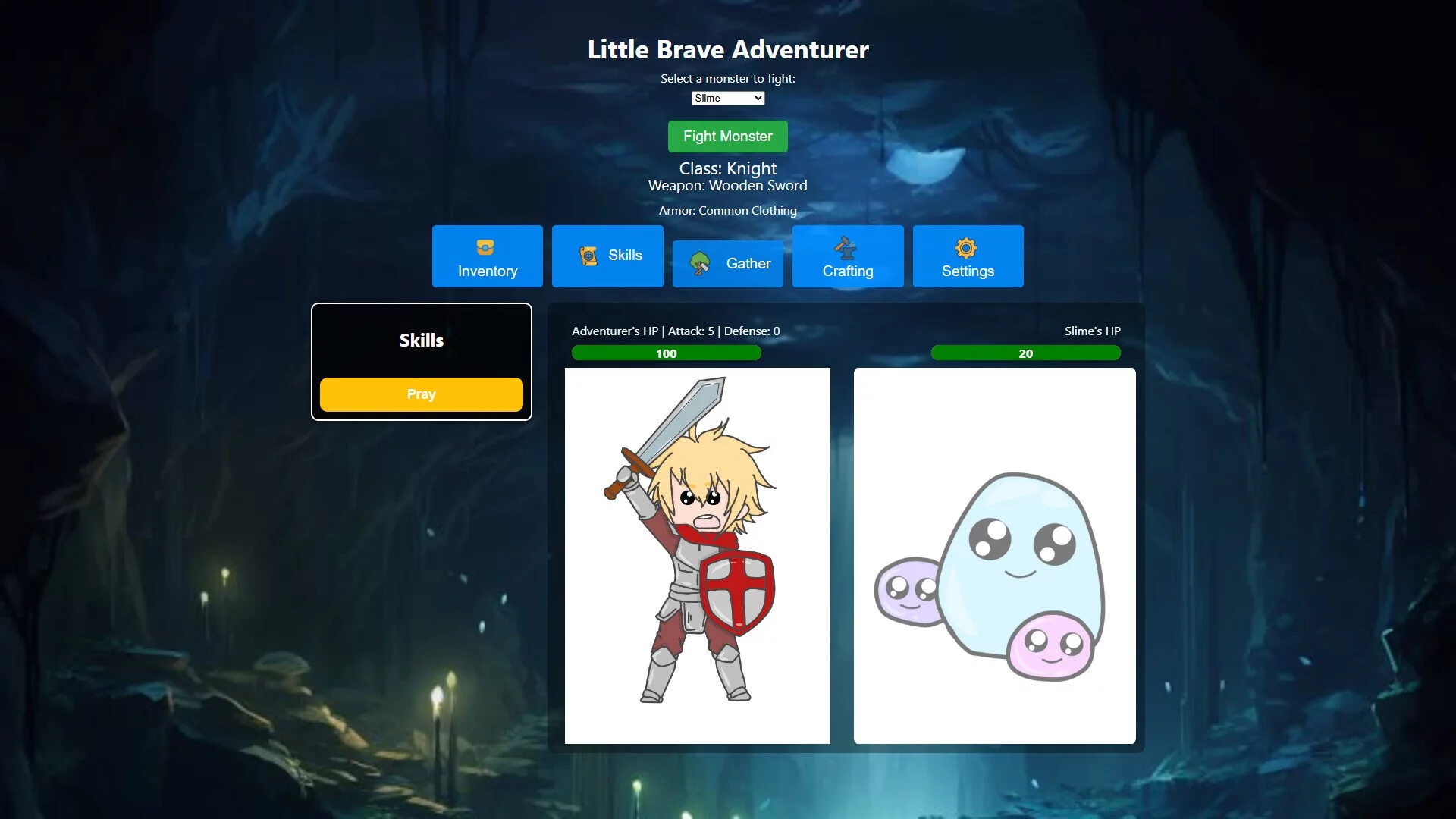 Изображение игры: Little Brave Adventurer