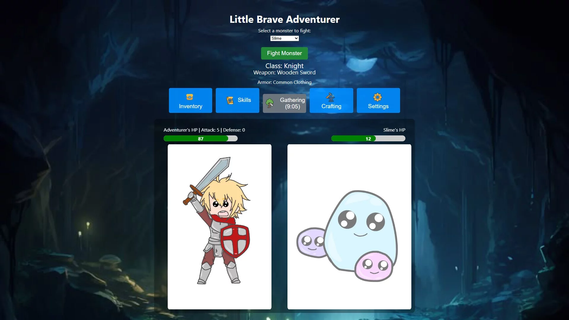 Изображение игры: Little Brave Adventurer