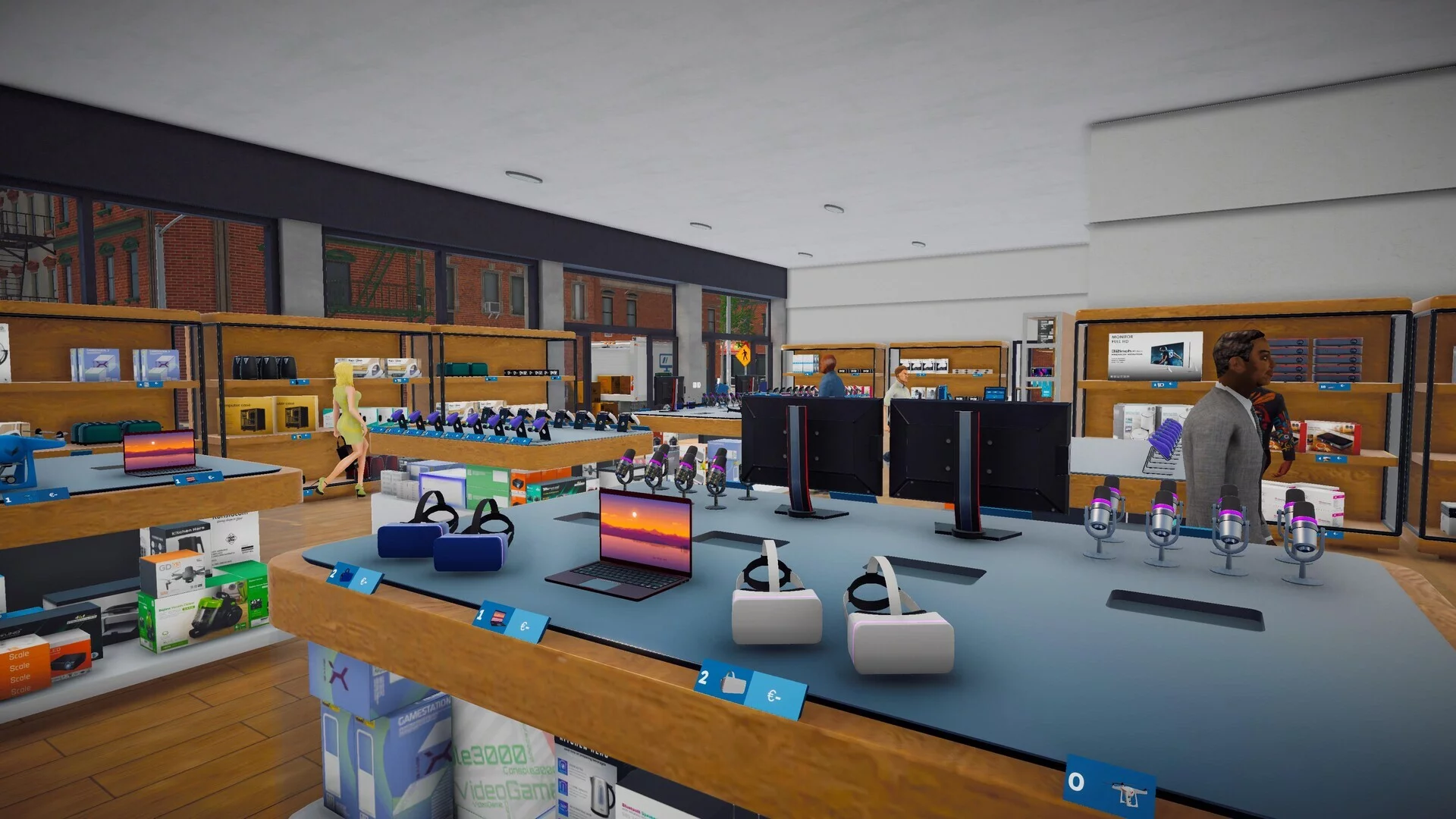 Изображение игры: Electronics Supermarket Simulator