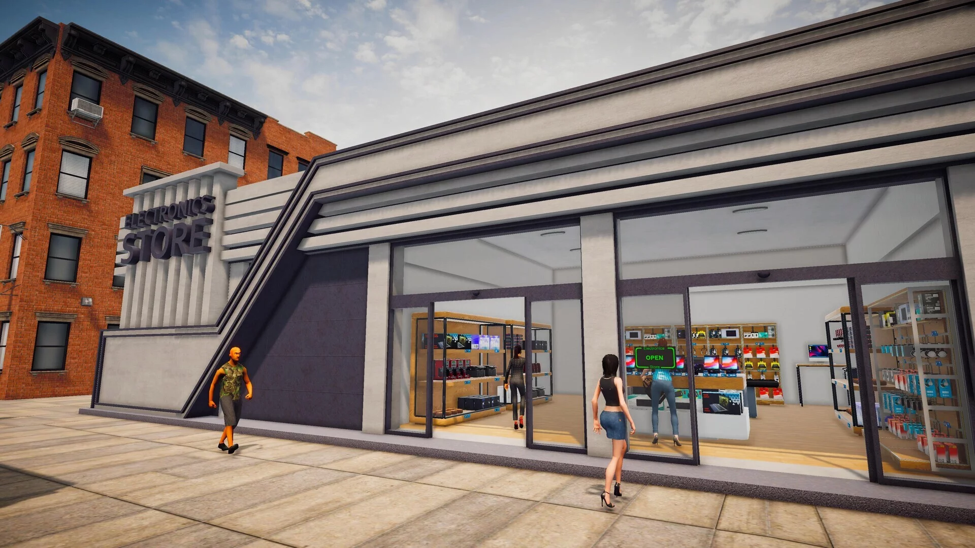 Изображение игры: Electronics Supermarket Simulator
