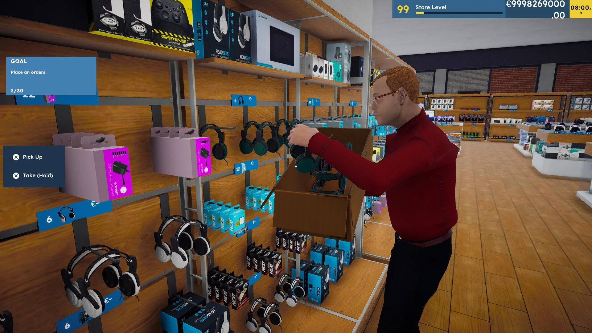 Изображение игры: Electronics Supermarket Simulator