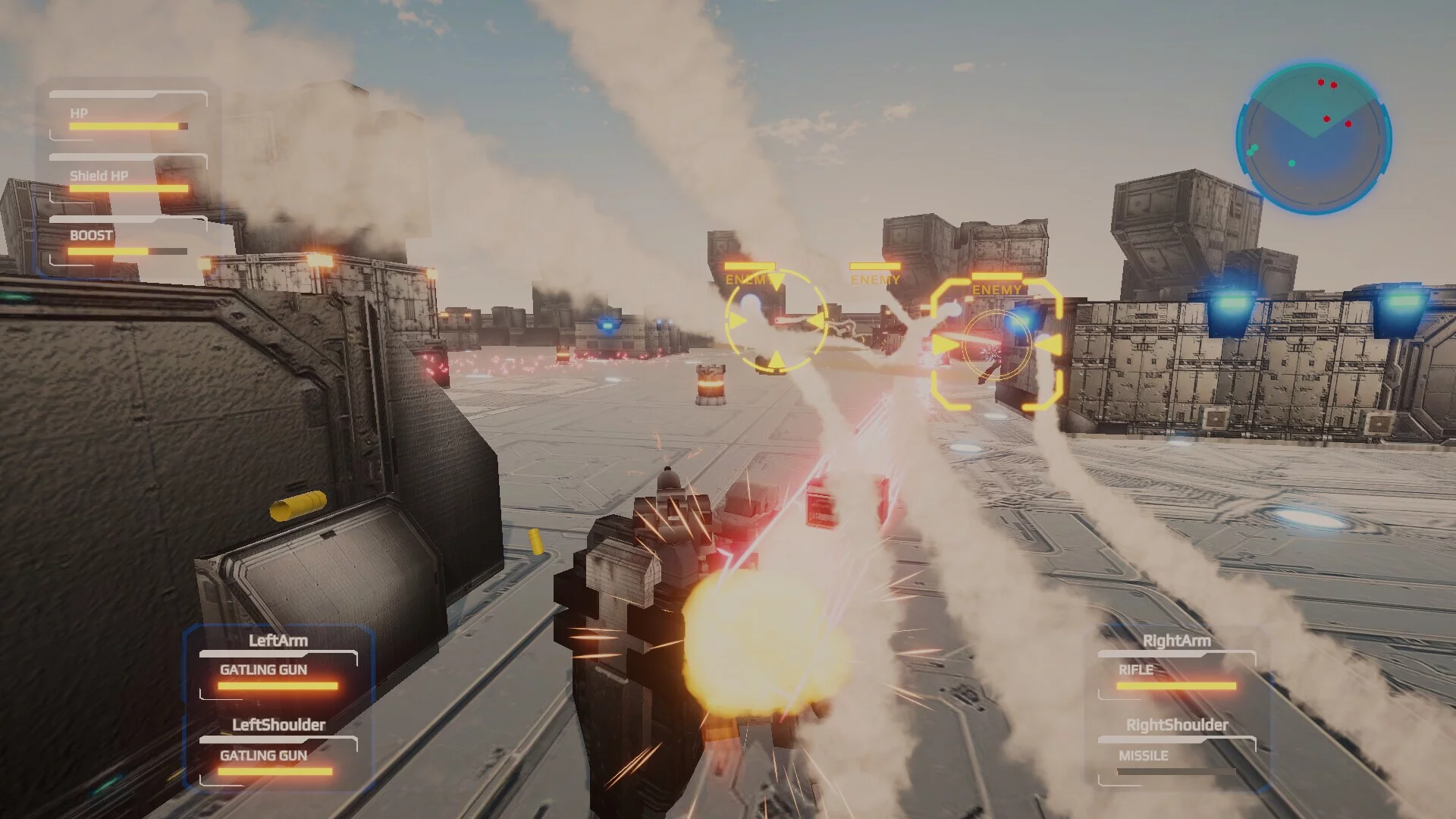 Изображение игры: SteelMechBattle