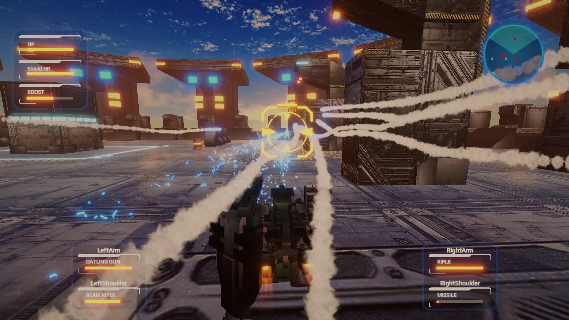 Изображение игры: SteelMechBattle