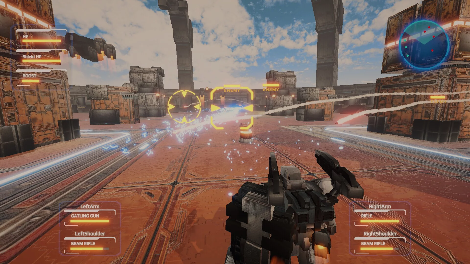 Изображение игры: SteelMechBattle