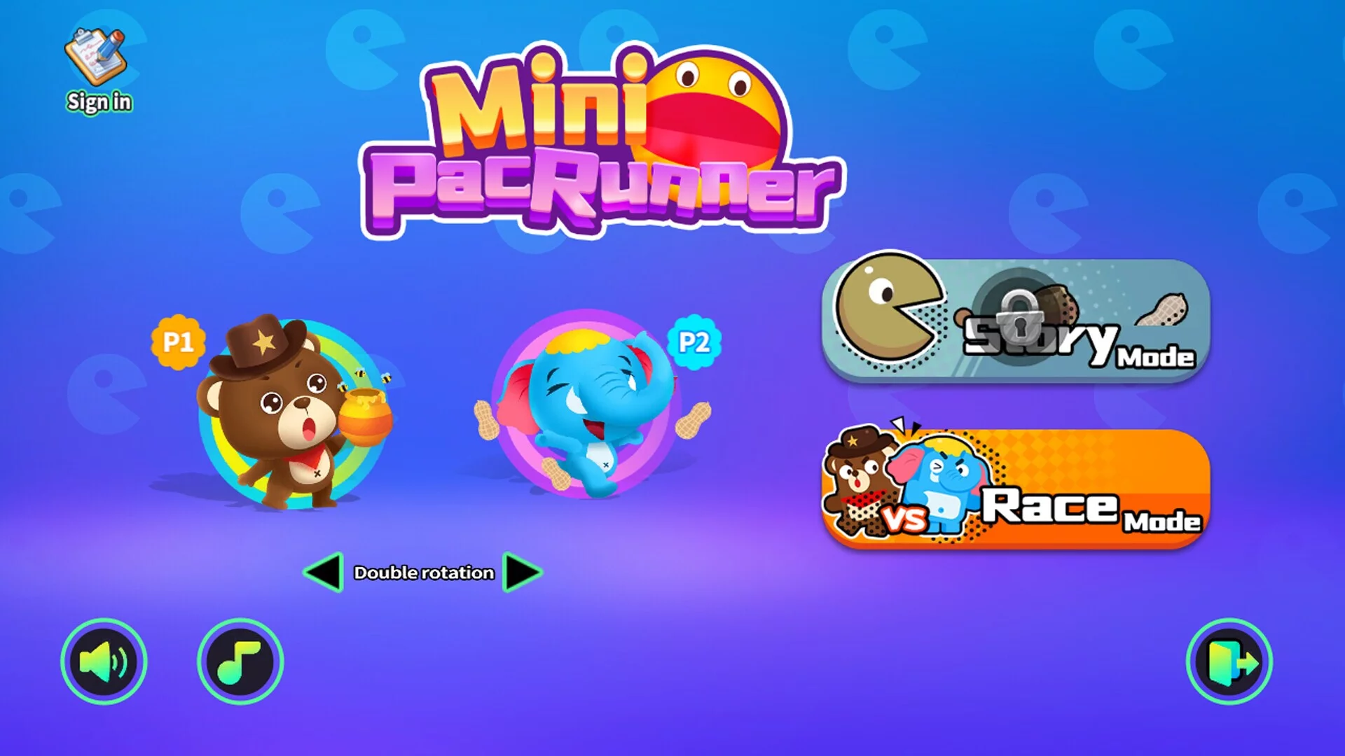 Изображение игры: Mini PacRunner