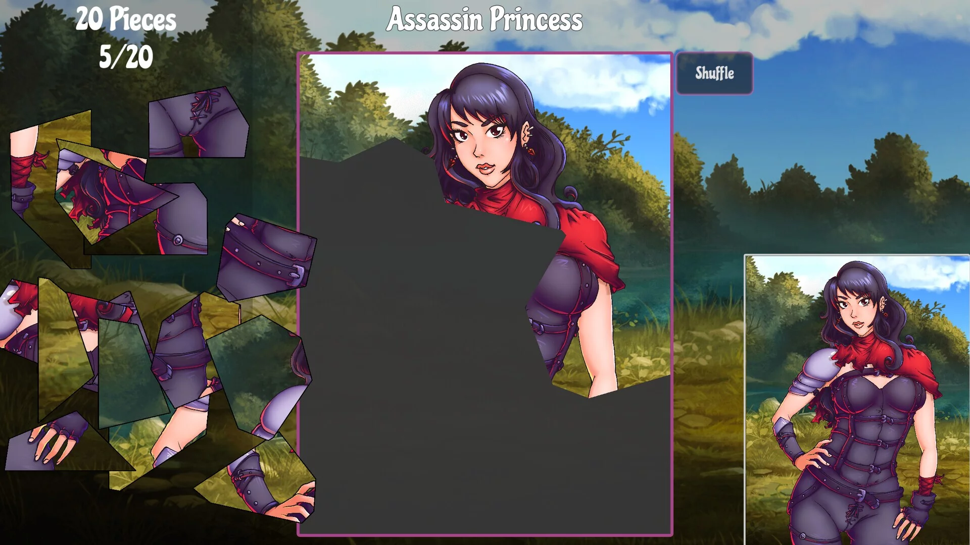 Изображение игры: Puzzle Princess