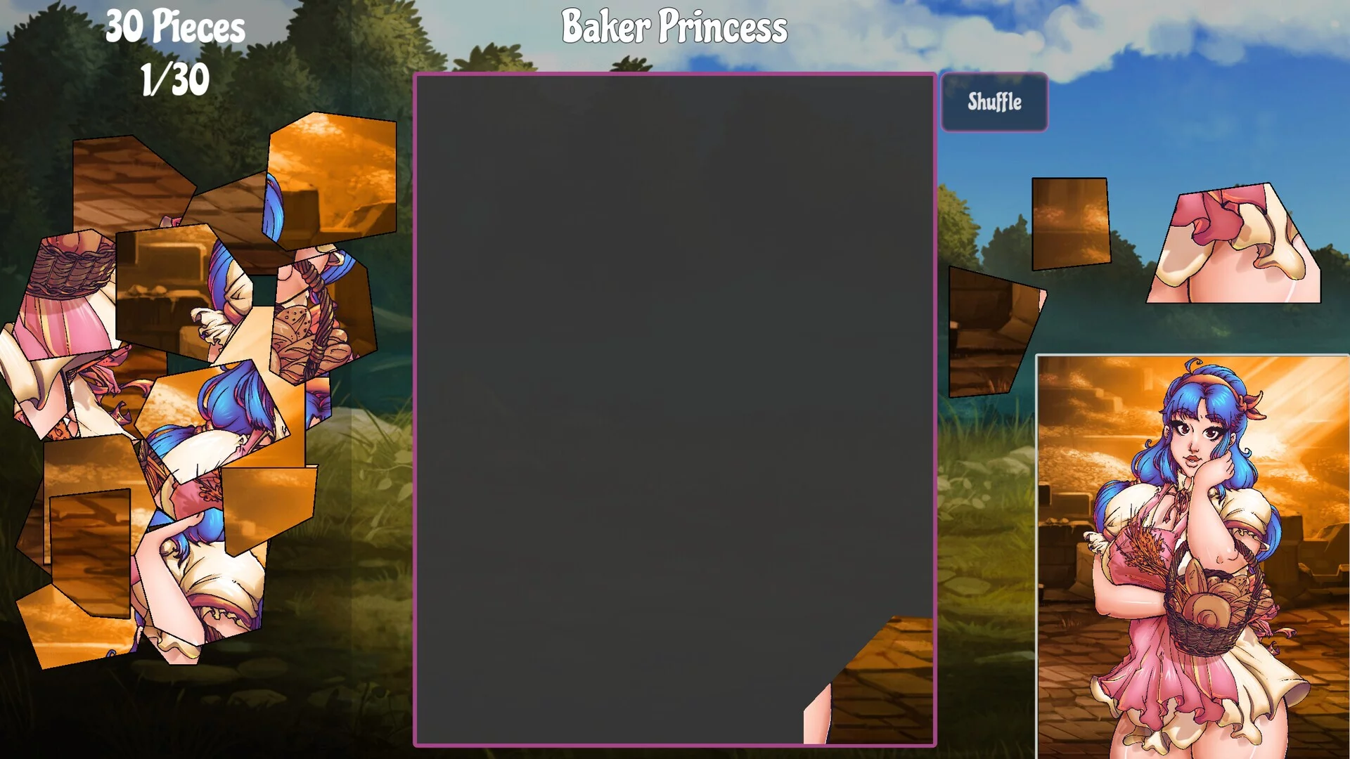 Изображение игры: Puzzle Princess
