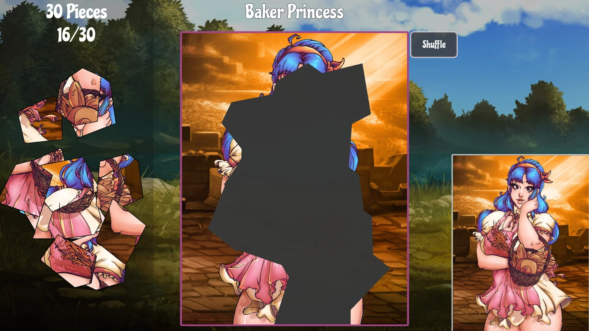 Изображение игры: Puzzle Princess