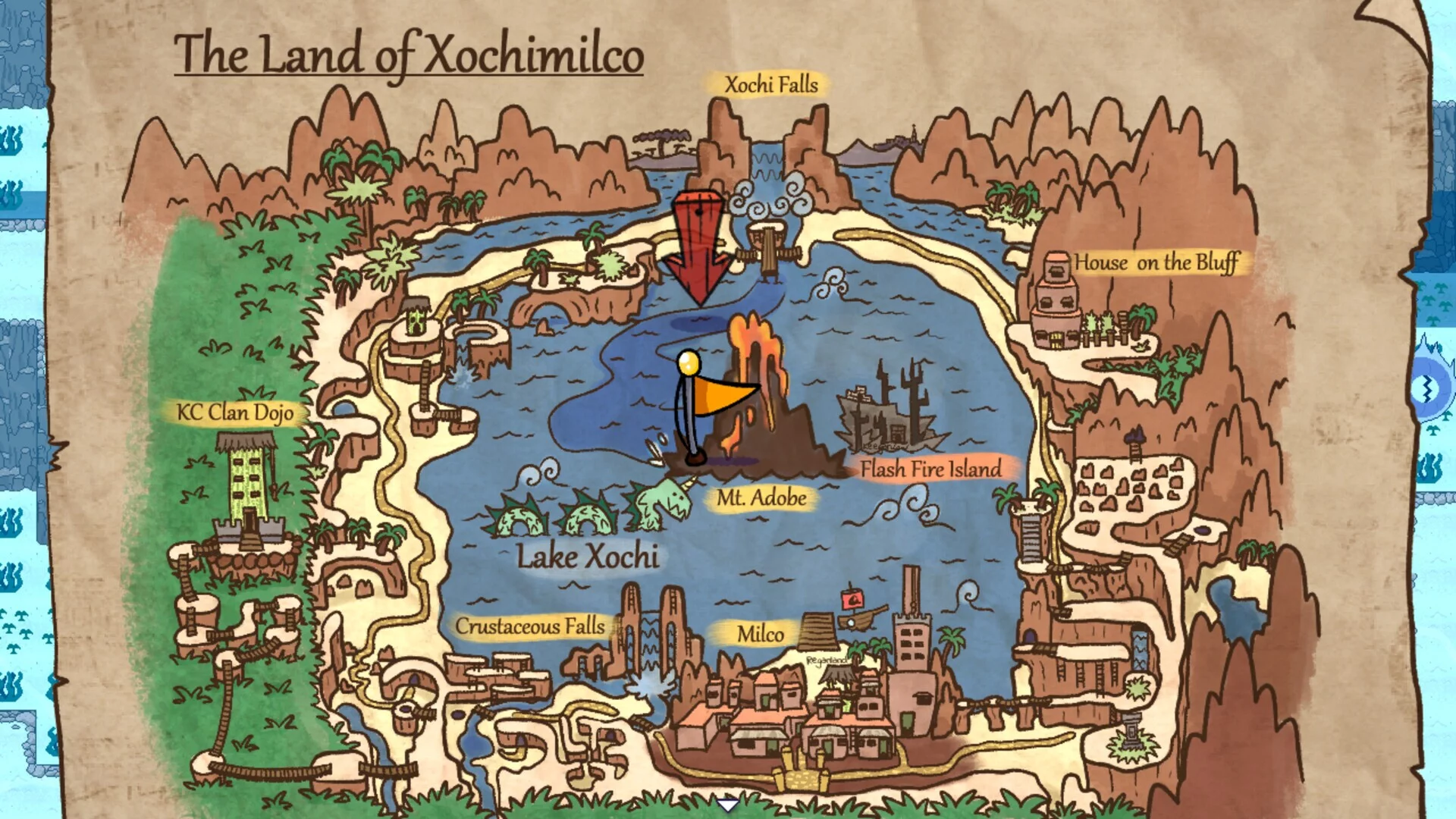 Изображение игры: Axol's Quest