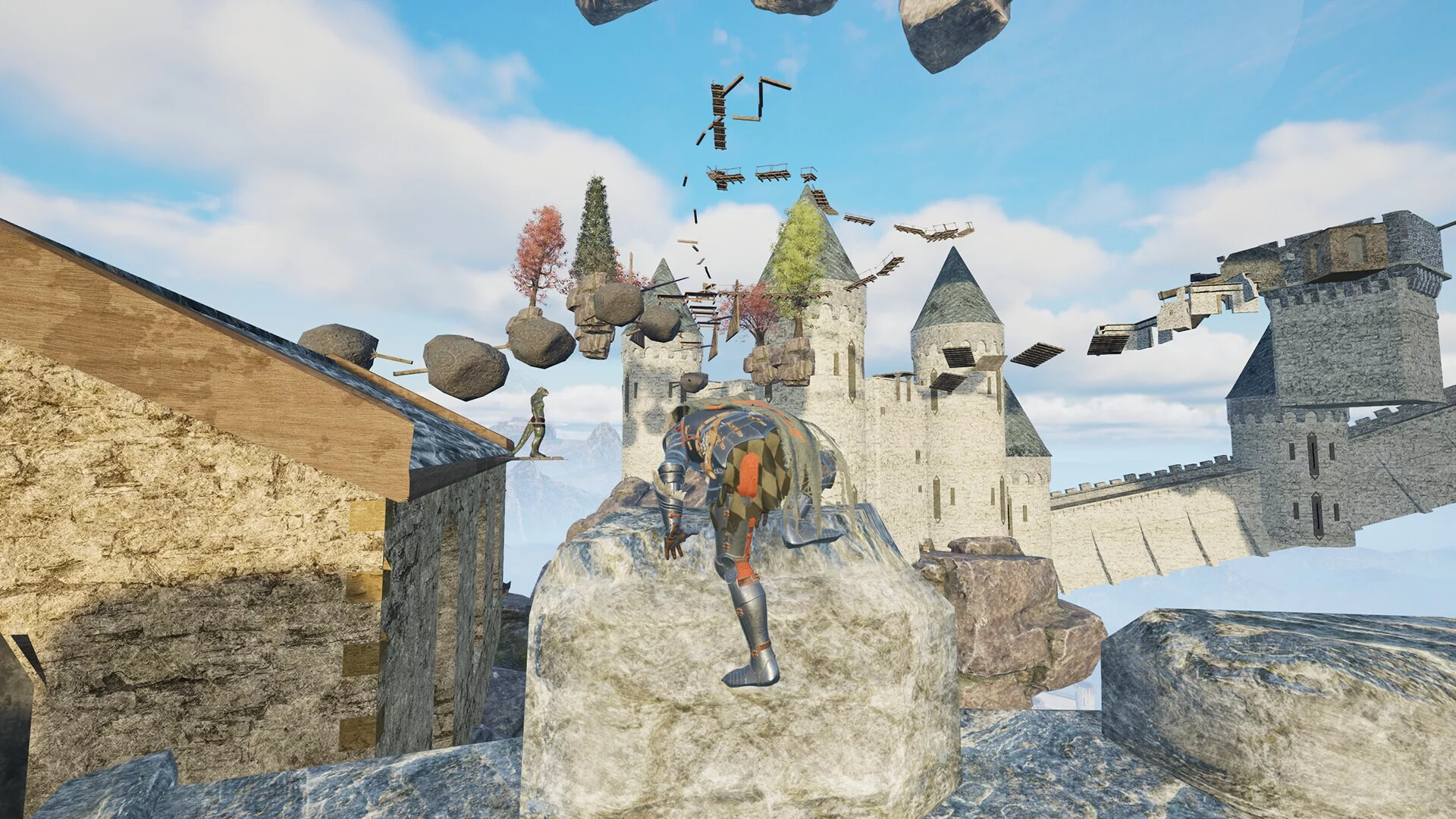 Изображение игры: Only Up: LIZARDS MUST FALL
