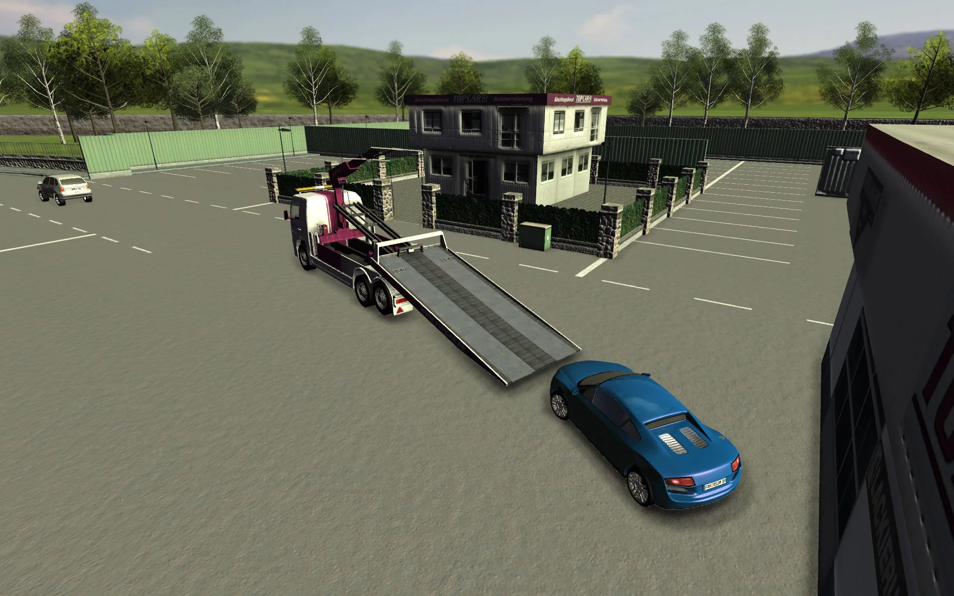 Изображение игры: Tow Truck Simulator 2010