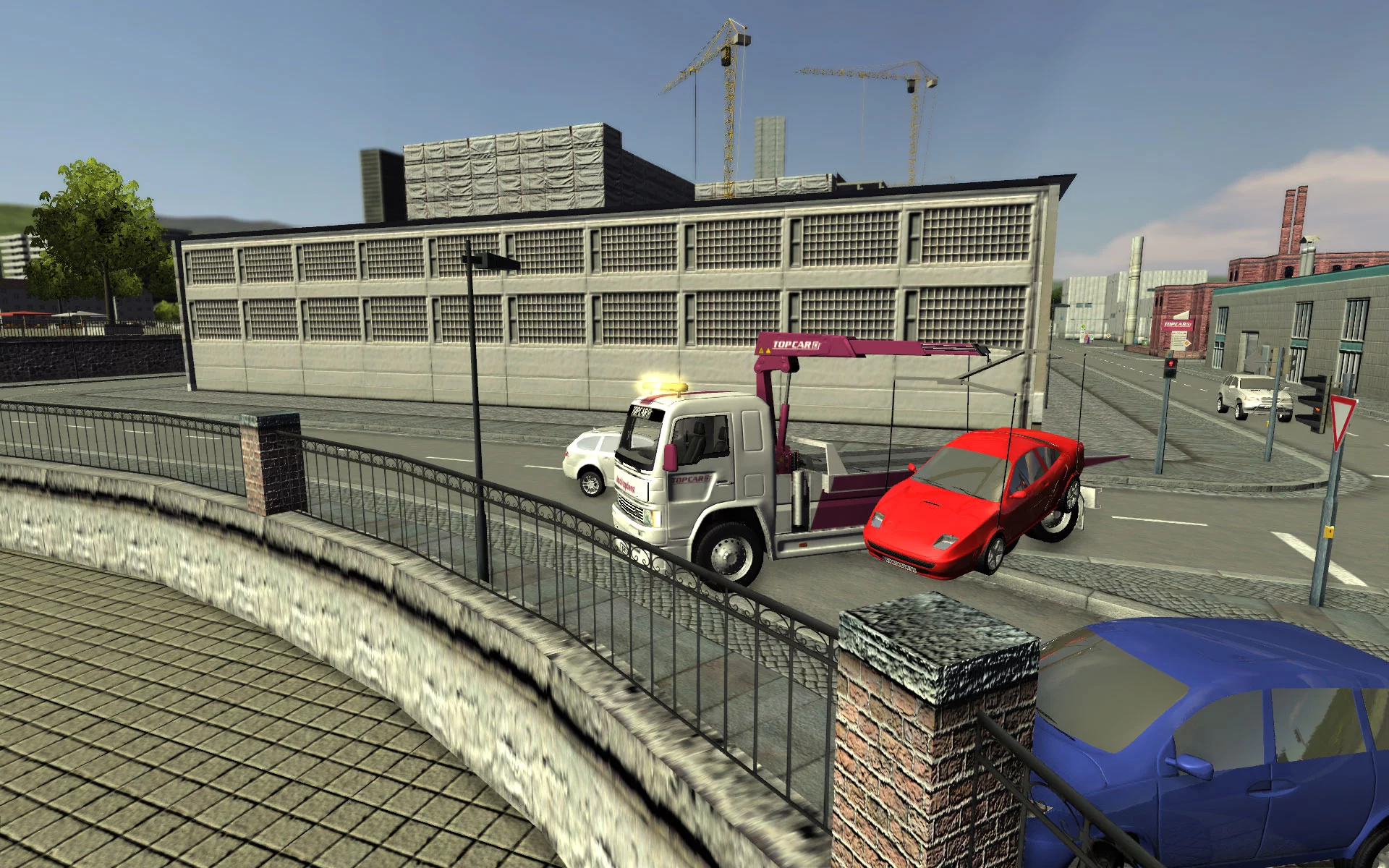Изображение игры: Tow Truck Simulator 2010