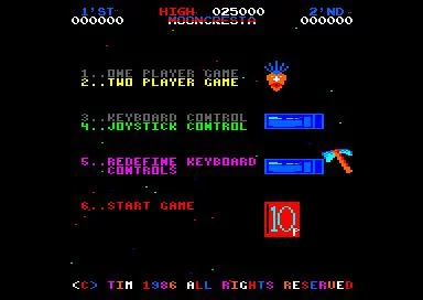 Изображение игры: Moon Cresta
