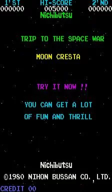 Изображение игры: Moon Cresta